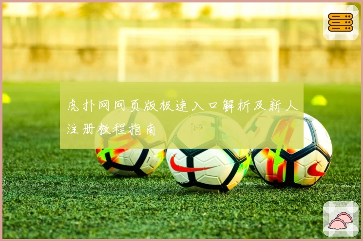虎扑网网页版极速入口解析及新人注册教程指南
